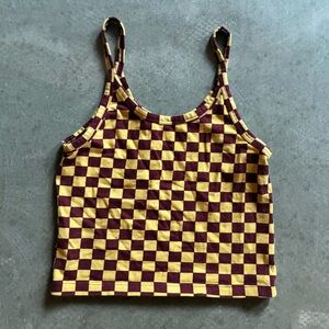 ARQ Checkered camisole